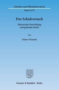 Der Schulversuch - Winands, Günter