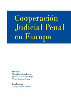 Cover Cooperación judicial penal en Europa