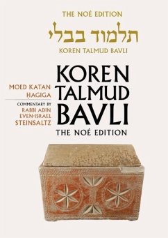 Koren Talmud Bavli, Volume 13: Tractate Moed Katan - Tractate Hagiga - Steinsaltz, Adin Even-Israel