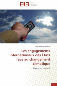 Cover Les engagements internationaux des États face au changement climatique