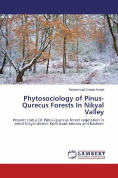 Phytosociology of Pinus-Qurecus Forests In Nikyal Valley
