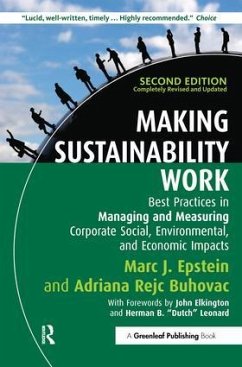 Making Sustainability Work - Epstein, Marc J.; Rejc Buhovac, Adriana