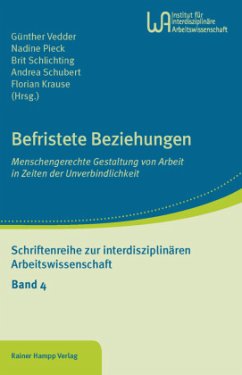 Befristete Beziehungen - Vedder, Günther;Pieck, Nadine;Schlichting, Brit