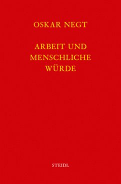 Werkausgabe Bd. 13 / Arbeit und menschliche Würde / Werkausgabe 13 - Negt, Oskar