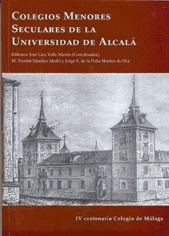 Colegios menores seculares de la Universidad de Alcalá - Cabañas González, María Dolores