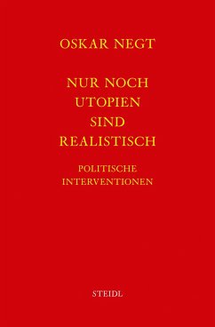 Cover Nur noch Utopien sind realistisch