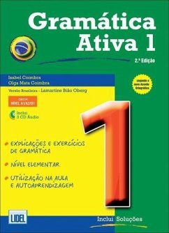 Gramatica Ativa 1 - Brazilian Portuguese course - with audio download - Coimbra, Isabel