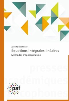 Équations intégrales linéaires - Rahmoune, Azedine