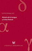 Historia de la Lengua y Crítica Textual (eBook, ePUB)