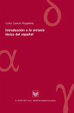 Introducción a la sintaxis léxica del español (eBook, ePUB)