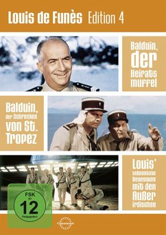 Louis de Funes - Edition 4 DVD-Box