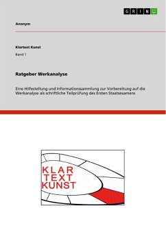 Ratgeber Werkanalyse (eBook, ePUB) - Müller, Manuela C.