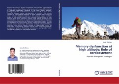 Memory dysfunction at high altitude: Role of corticosterone