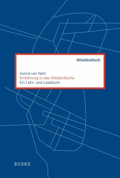 Einführung in das Altisländische - Nahl, Astrid van