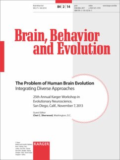 Cover The Problem of Human Brain Evolution