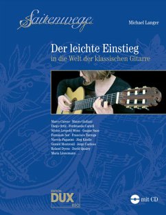Cover Saitenwege - Der leichte Einstieg in die Welt der klassischen Gitarre, mit Audio-CD
