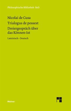 Cover Trialogus de possest. Dreiergespräch über das Können-Ist (eBook, PDF)