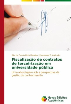 Fiscalização de contratos de terceirização em universidade pública - Marinho, Rita de Cassia Pinto;Andrade, Emmanuel P.