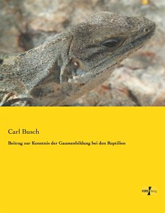 Beitrag zur Kenntnis der Gaumenbildung bei den Reptilien - Busch, Carl