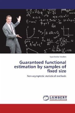 Guaranteed functional estimation by samples of fixed size - Vasiliev, Vyacheslav
