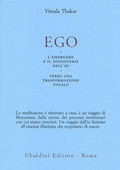 Cover Ego. L'emergersi e il dissolversi dell'io. Verso una trasformazione totale