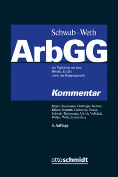 Cover ArbGG, Arbeitsgerichtsgesetz, Kommentar