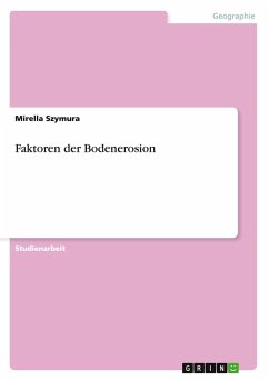 Faktoren der Bodenerosion Faktoren der Bodenerosion