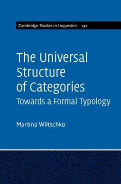 Universal Structure of Categories (eBook, PDF) - Wiltschko, Martina