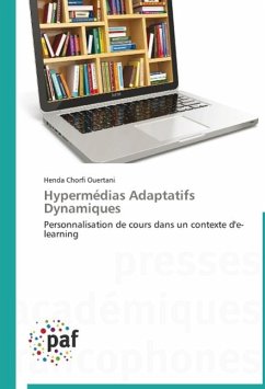 Hypermédias Adaptatifs Dynamiques - Chorfi Ouertani, Henda