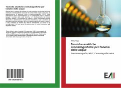 Cover Tecniche analitche cromatografiche per l'analisi delle acque