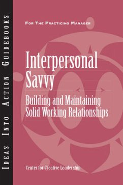 Interpersonal Savvy (eBook, ePUB) - Center for Creative Leadership (CCL)