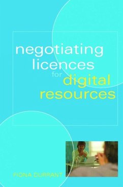Cover Negotiating Licences for Digital Resources (eBook, PDF)