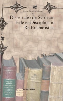Cover Dissertatio de Syrorum Fide Et Disciplina in Re Eucharistica