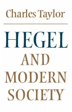 Hegel and Modern Society (eBook, PDF) - Taylor, Charles