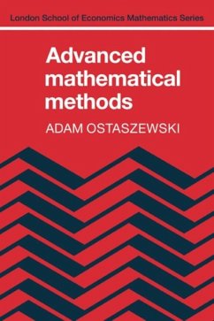 Advanced Mathematical Methods (eBook, PDF) - Ostaszewski, Adam