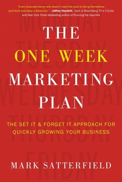 Cover The One Week Marketing Plan (eBook, ePUB)