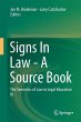 Signs In Law - A Source Book - Bild 1