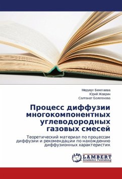 Process diffuzii mnogokomponentnyh uglewodorodnyh gazowyh smesej - Beketaeva, Meruert;Zhavrin, Yuriy;Bolegenova, Saltanat