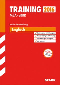 Cover MSA - eBBR Englisch, Berlin, m. MP3-CD / Training MSA 2015