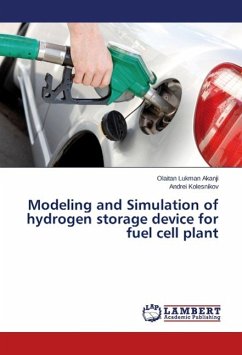 Modeling and Simulation of hydrogen storage device for fuel cell plant