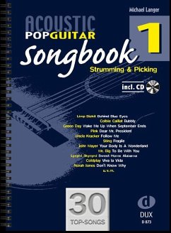 Cover Acoustic Pop Guitar Songbook, mit Audio-CD. Vol.1