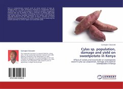 Cylas sp. population, damage and yield on sweetpotato in Kenya