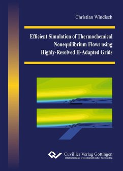 Cover Efficient Simulation of Thermochemical Nonequilibrium Flows using Highly-Resolved H-Adapted Grids
