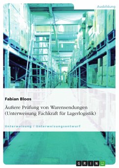 Äußere Prüfung von Warensendungen (Unterweisung Fachkraft für Lagerlogistik) - Bloos, Fabian