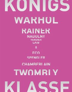 Cover Königsklasse, Kunstwerke der Pinakothek der Moderne im Schloss Herrenchiemsee