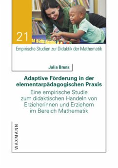 Adaptive Förderung in der elementarpädagogischen Praxis - Bruns, Julia