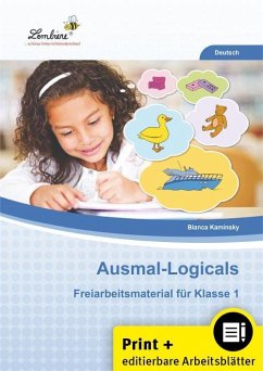 Ausmal-Logicals. Grundschule, Deutsch, Klasse 1 - Kaminsky, Bianca