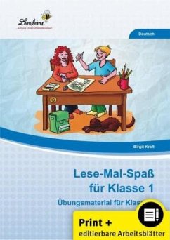 Lese-Mal-Spaß für Klasse 1 - Kraft, Birgit