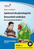 Spielerisch die phonologische Bewusstheit, m. 1 CD-ROM