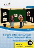 Sprache entdecken: Anlaute, Silben, Reime, m. 1 CD-ROM